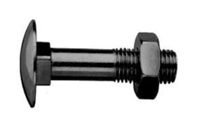 M.S. Round Head Square Neck Carriage Bolts Diagram
